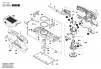 Bosch 3 601 K70 700 Gss 23 Ae Orbital Sander 230 V / Eu Spare Parts